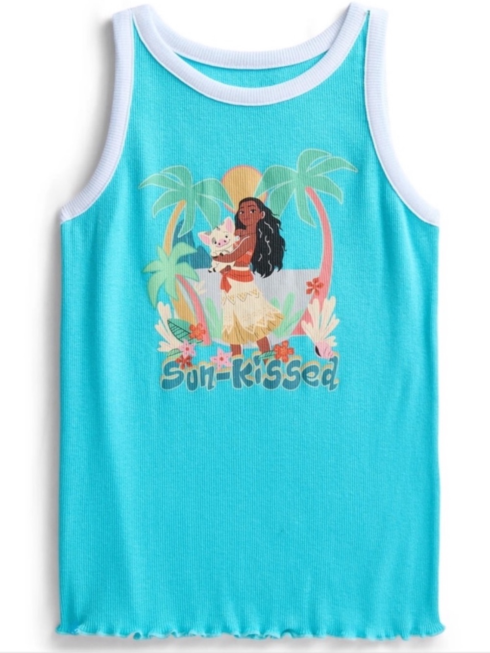 Girls Sz 8 Moana Tank Top